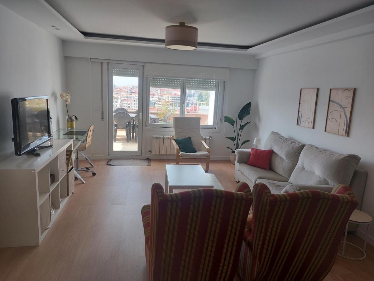 شقة Atico Con Terraza فيجو المظهر الخارجي الصورة