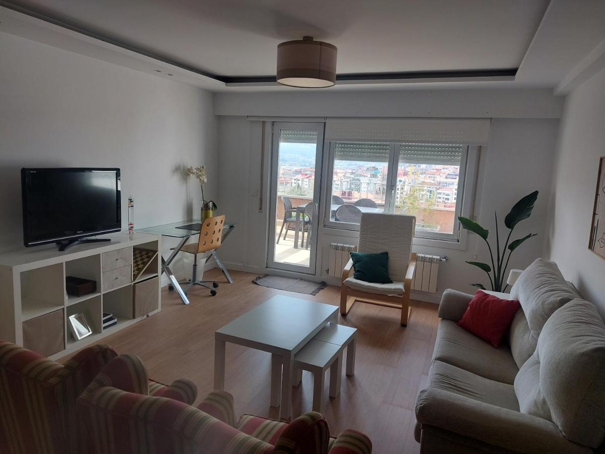 شقة Atico Con Terraza فيجو المظهر الخارجي الصورة